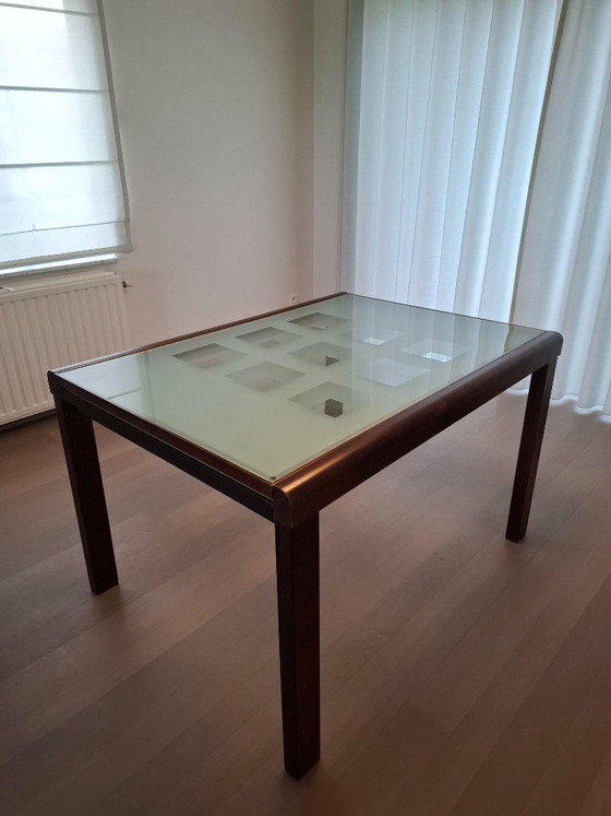 Image 1 of Table à manger design extensible