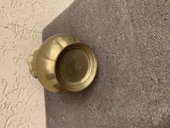 Vintage Gouden Messing Kan – Servies (photo 5 of 5)