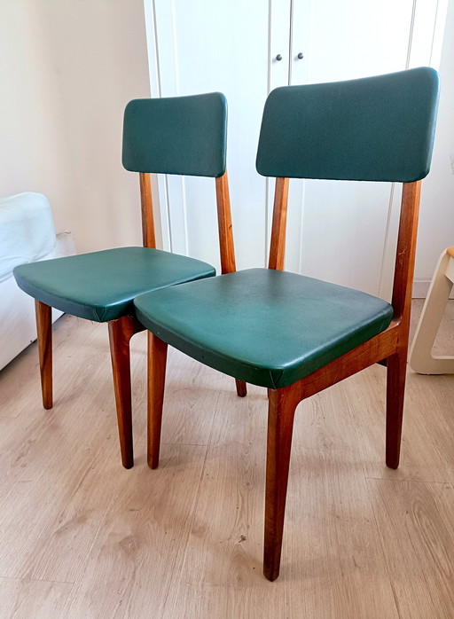 Paire de chaises Anonima Castelli des années 1960