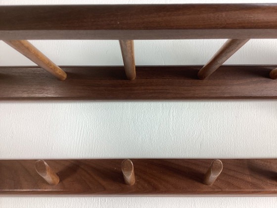 Image 1 of Appendiabiti vintage danese in teak anni Sessanta