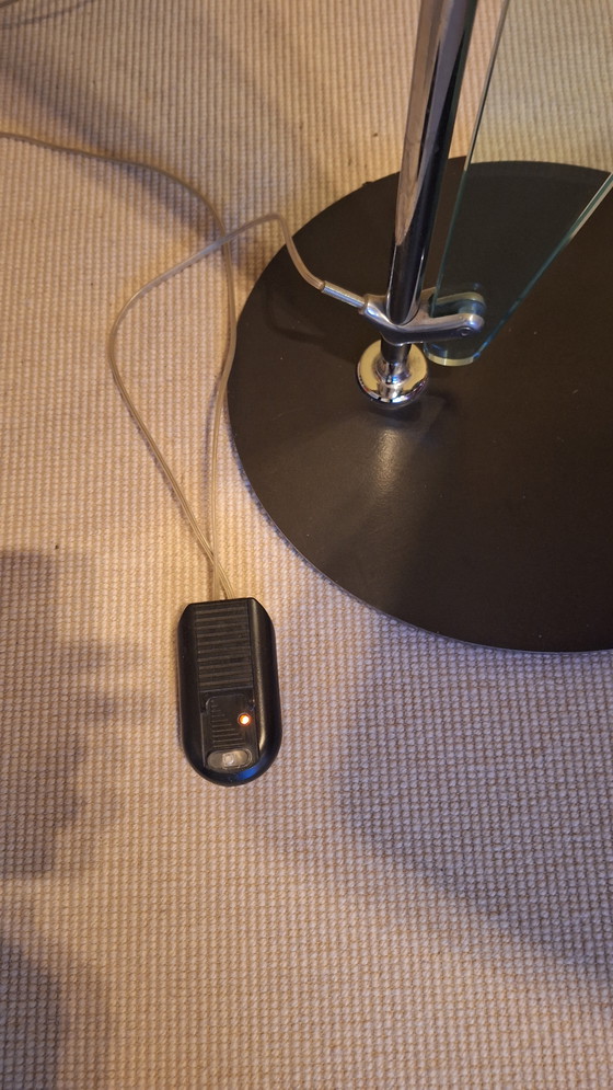 Image 1 of NAOS TERRA glass floor lamp by Carlo Forcolini for Nemo Italianaluce, 1980s