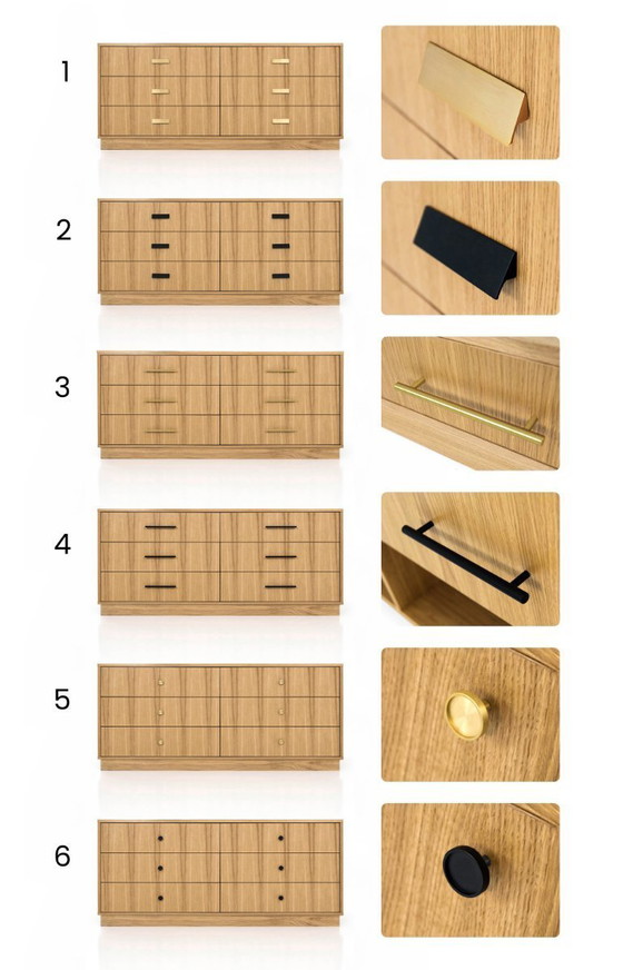 Image 1 of Aparador D-S13 seis cajones