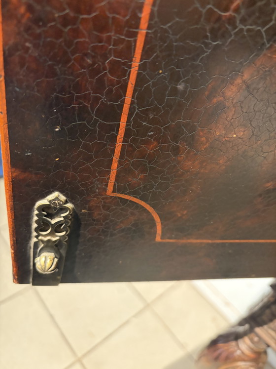 Antiek Zeldzaam Rariteitkabinet – Kasten, Metal, Wood (photo 7 of 11)
