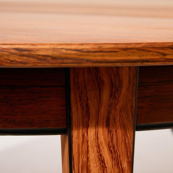Image 1 of MK10436 Model 55 restored rosewood dining table by Gunni Omann for Omann Jun