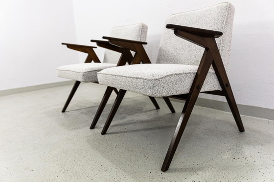 Image 1 of Sessel Typ 300-177 "Bunny", Polen, 1970er Jahre, 2 Stück