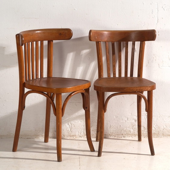 Antique armchairs in TON bentwood – Czechoslovakia, circa 1960 #3 (photo 8 of 40)