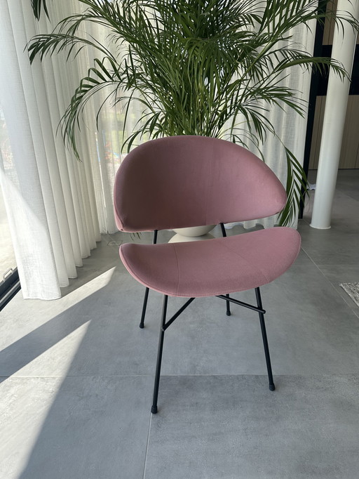 2x chaise Iker en velours chéri