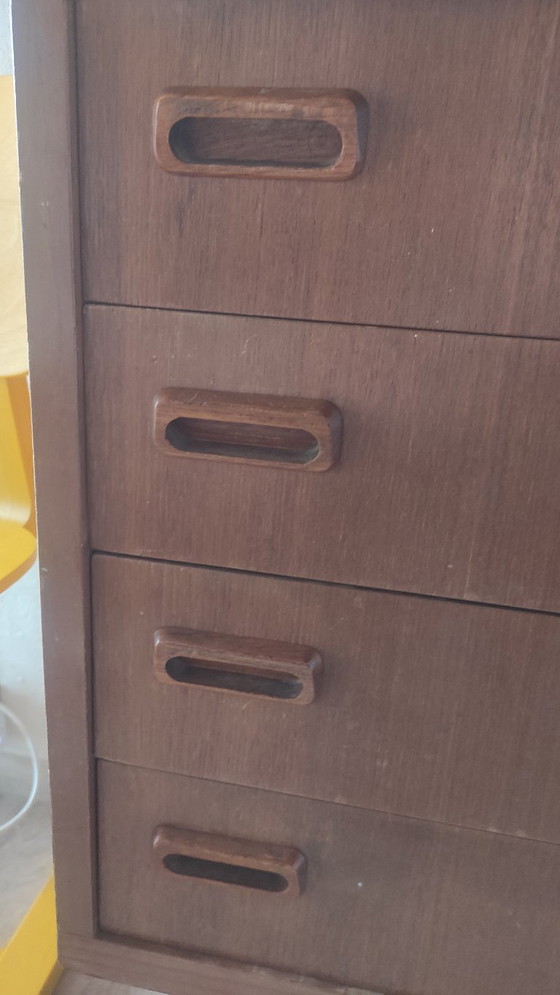 Large sideboard, mid-century by Alfred Hendrickx – Ceramic, Metal (photo 3 of 6)