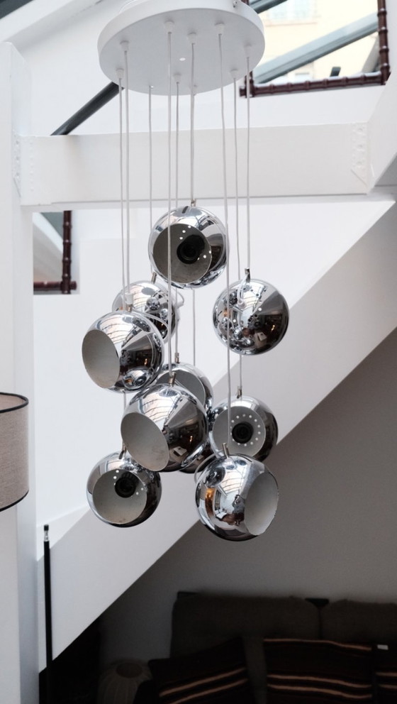 Image 1 of Lustre cascade Harvey Guzzini pour Meblo