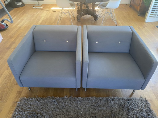 2x Moooi Bottoni chair
