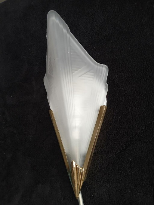 Applique Style Art Deco En Verre Presse Ikea