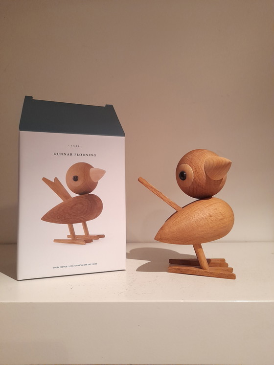 Image 1 of Gunnar Flørning oiseau bois design danois neuf