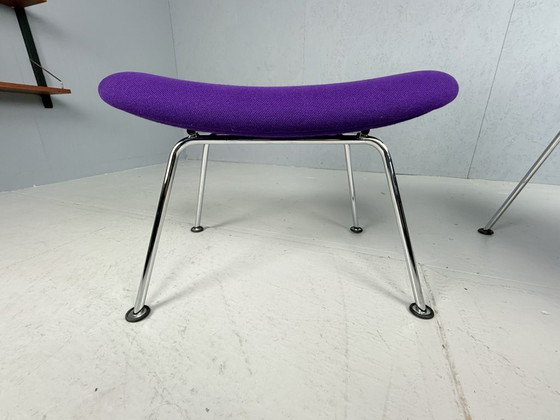 Image 1 of Sillón y reposapiés Pierre Paulin F157 "Big Oyster" para Artifort, 1964