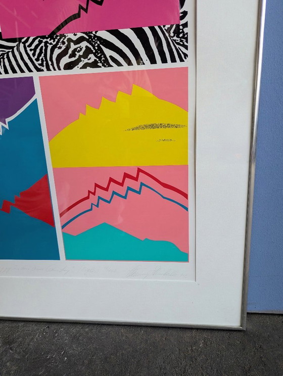 Lithographie Danoise - Flemming Stensballe 1994 – Décorations murales, Glass (photo 7 of 10)