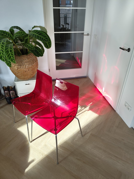 Image 1 of 2 chaises italiennes Roberto Forschia