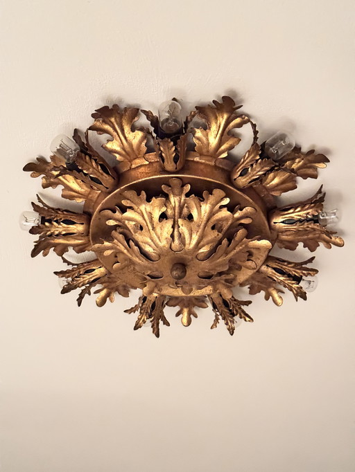 Banci Firenze plafondlamp goud 