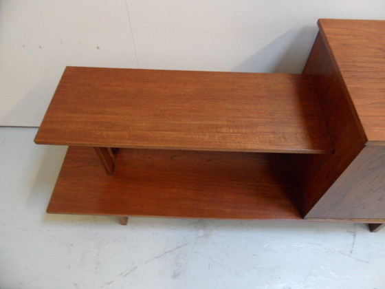 Image 1 of Bibliothèque-séparateur de pièce style années 50