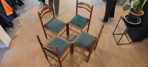 4 Vintage Shaker stoelen