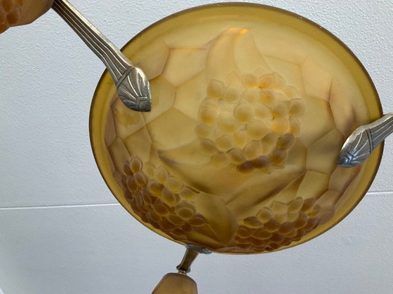 Image 1 of Suspension Art Déco ancienne