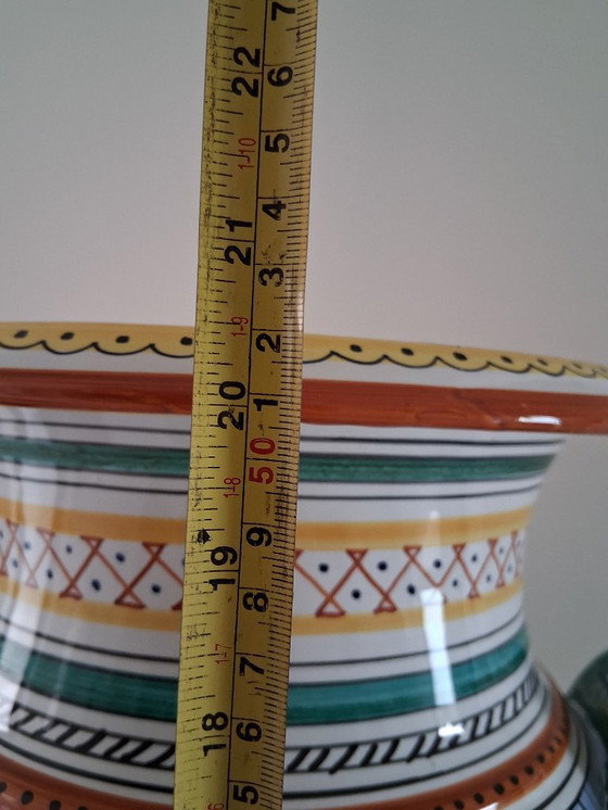 Image 1 of Deruta umbrella stand