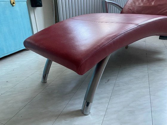 Tumbona Rolf Benz 2600 Relax. – Chaise longue, Leather, Metal (photo 7 of 17)