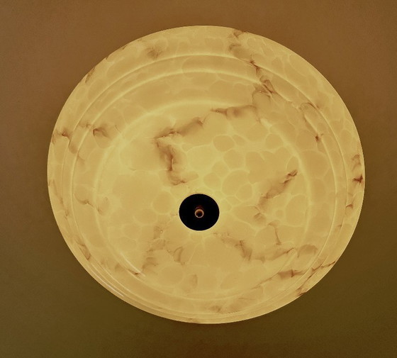 Image 1 of Art Deco Glass Pendant Light