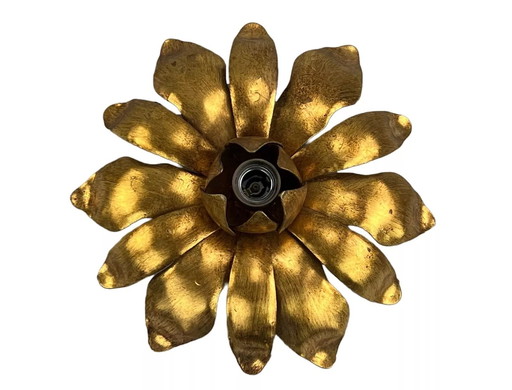 60's 70's Lampe Lampe murale Plafonnier Hans Möller Laiton Design