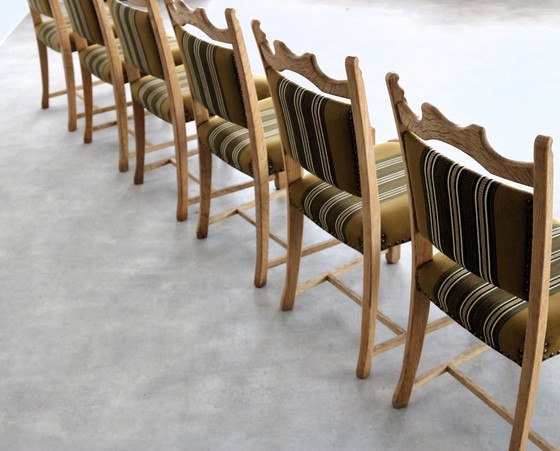 Image 1 of 6x sedie da pranzo danesi brutaliste