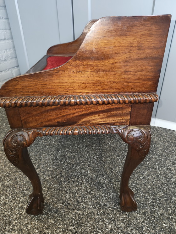 Image 1 of Mini chippendale secretaire 