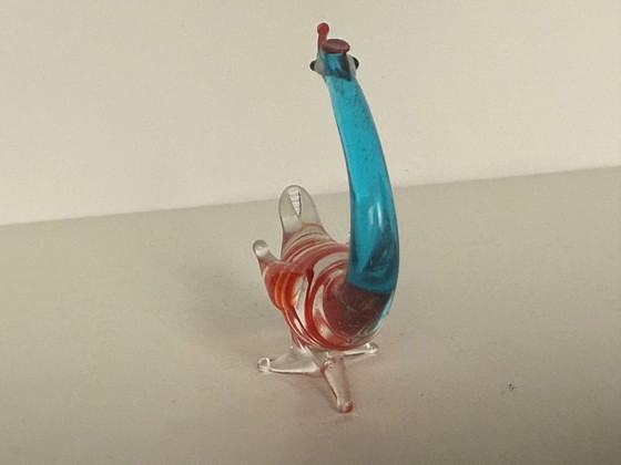 Image 1 of Murano glazen miniatuur vogeltje