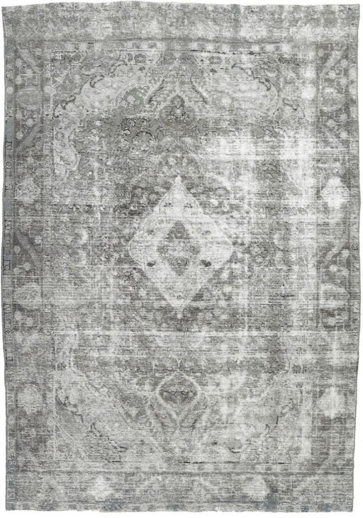 Tappeto artistico vintage annodato a mano, 193x282