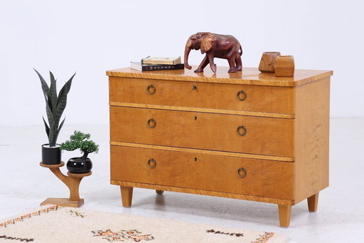 Vintage chest of drawers | Mid - Century drawer cabinet | wood storage 60s 70s #05-24