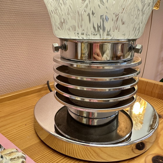 Image 1 of Italy murano glass table light 1970's