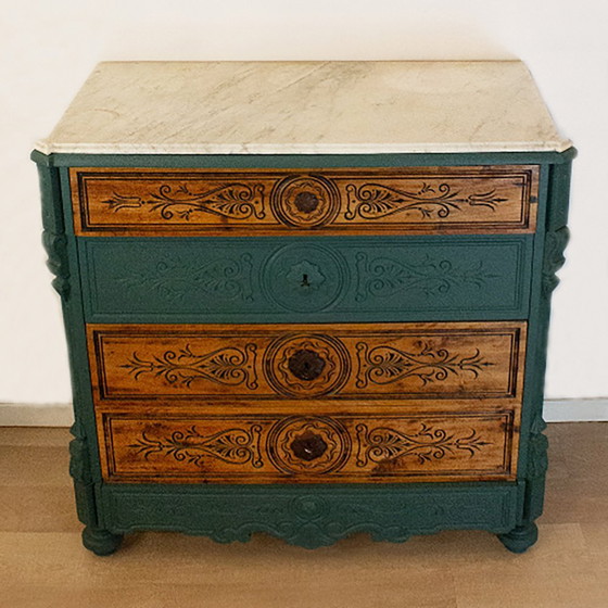 Image 1 of Cómoda antigua, España, siglo XIX