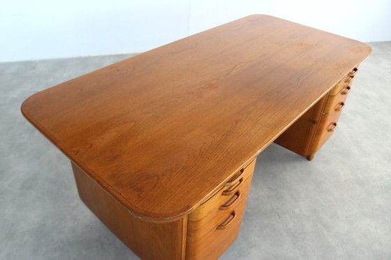 Image 1 of vintage XL desk | teak | 1960s | Swedish
