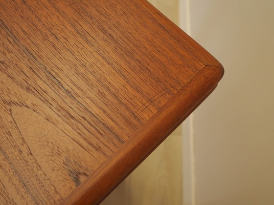 Image 1 of Mesa de teca, diseño danés, década de 1970, fabricada en Dinamarca.