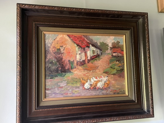 Image 1 of Chicken farm by Marcel Van Den Berg (1940-2023)