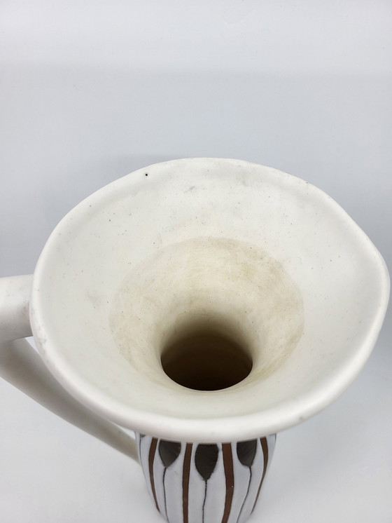 Image 1 of Jarra de cerámica Roger Capron "Fer de Lance", Francia, década de 1950