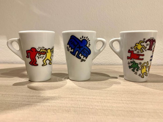 Image 1 of Tazzine da caffè espresso Keith Haring (5 set) Tognana