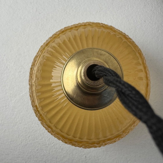 Image 1 of ANCIEN LUSTRE CASCADE 4 FEUX VINTAGE