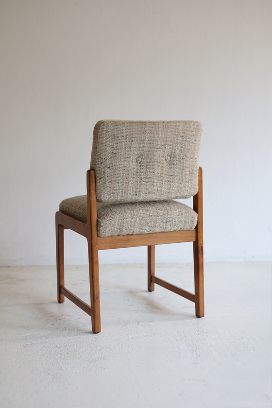 Image 1 of Set aus 8 Esszimmerstühlen, 1950er/60er Jahre