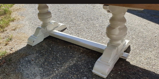 Image 1 of Plain/white oak table