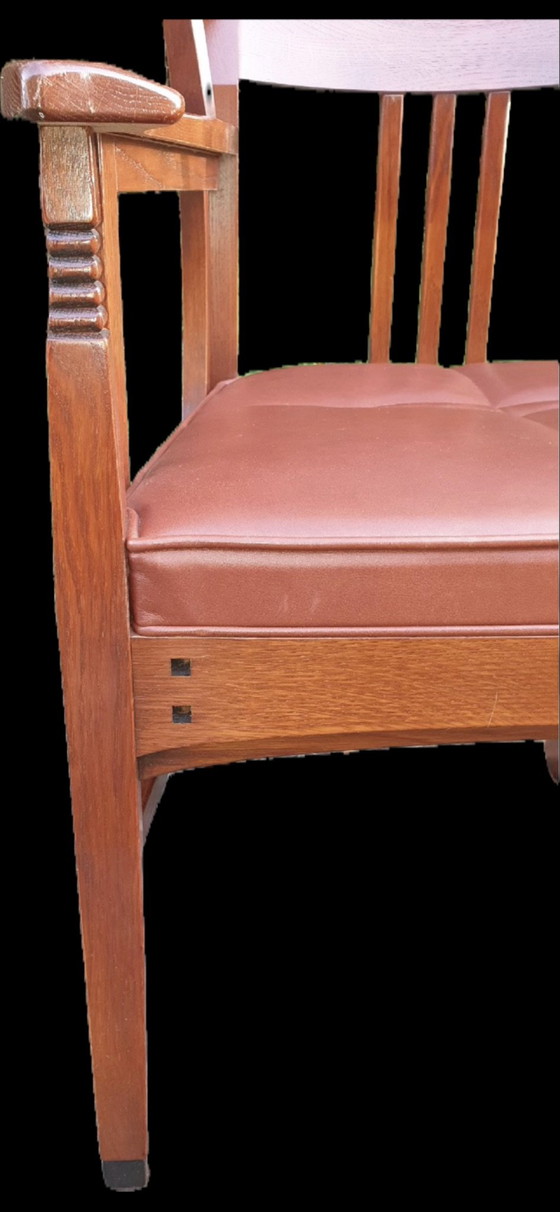 6 sedie da pranzo Schuitema in pelle – Legno (photo 13 of 15)