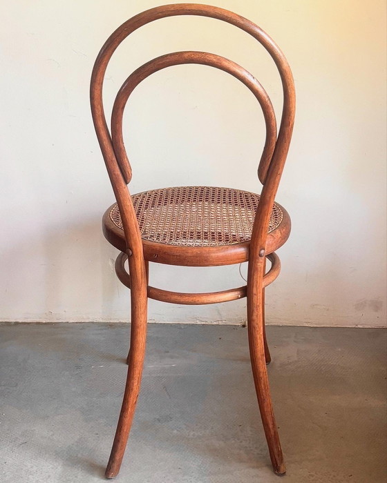 Image 1 of Silla auxiliar Thonet n.º 14, primera edición, 1859