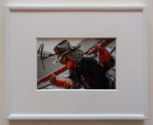 Panamarenko – Foto autografata “Pilota zaino Brasile”