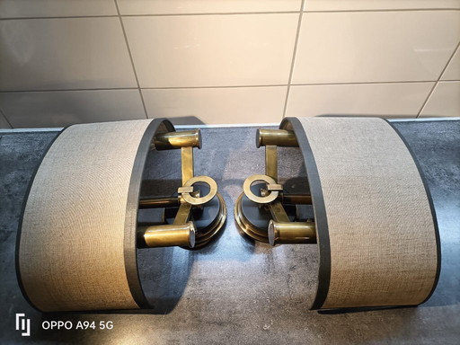 Set di lampade da parete di lusso Pieter Adam – Ottone massiccio