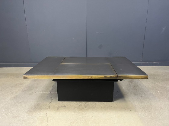 Image 1 of Hidden bar coffee table by Belgochrom, 1970s
