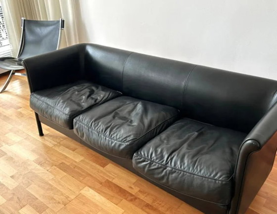 Image 1 of Canapé vintage en cuir Antonio Citterio pour Moroso – Classique du designer italien