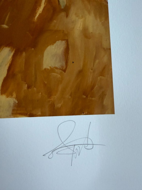 Image 1 of Gideon Appah, Sol Rojo (2023), numerado 17/75 y firmado a mano por el artista, impreso en Londres, Reino Unido.