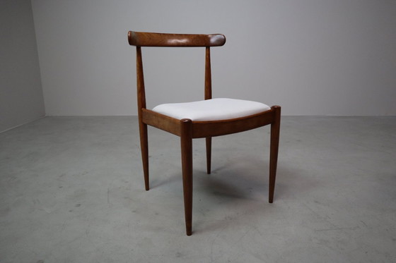 Image 1 of Set of six Alfred Hendrickx Model 500 dining chairs in Rosewood